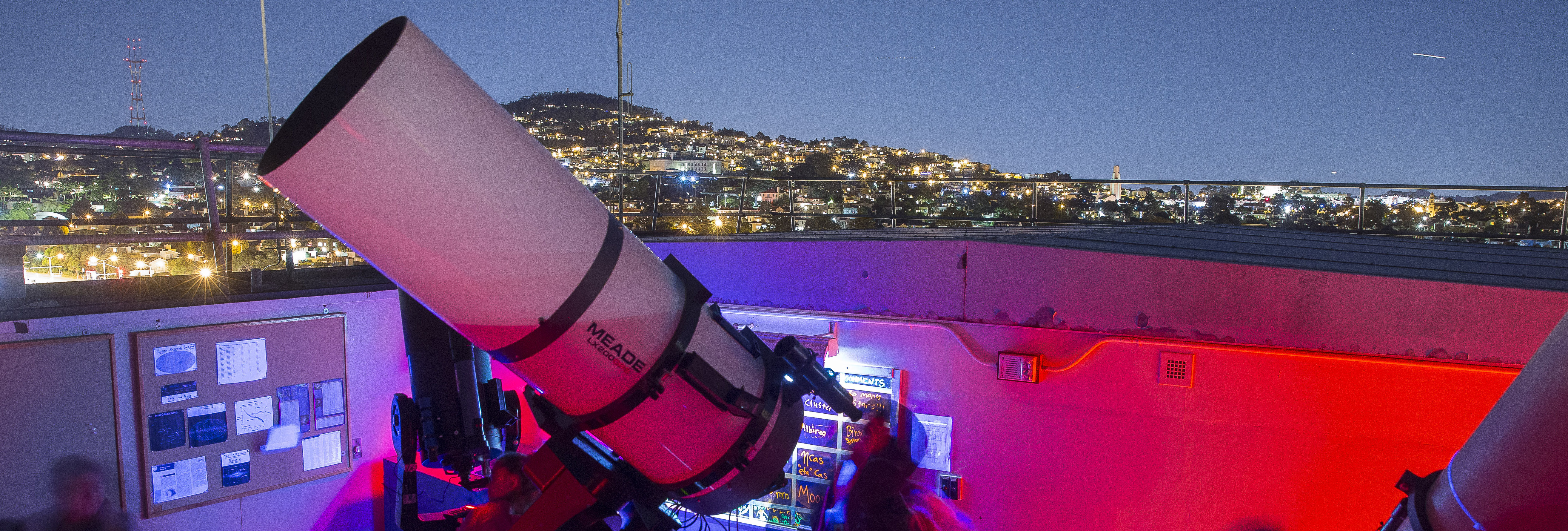 SFSU observatory telescope 