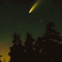 Sierra Astronomy: comet in sky