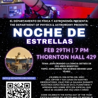 Noche de Estrellas February 29, 2024, 7 pm