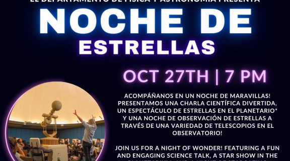 Noche de Estrellas October 27, 2022