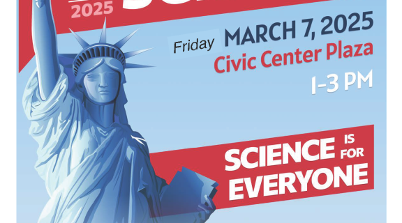 Stand Up for Science poster